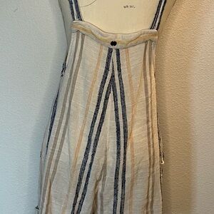 RipCurl linen shortalls.